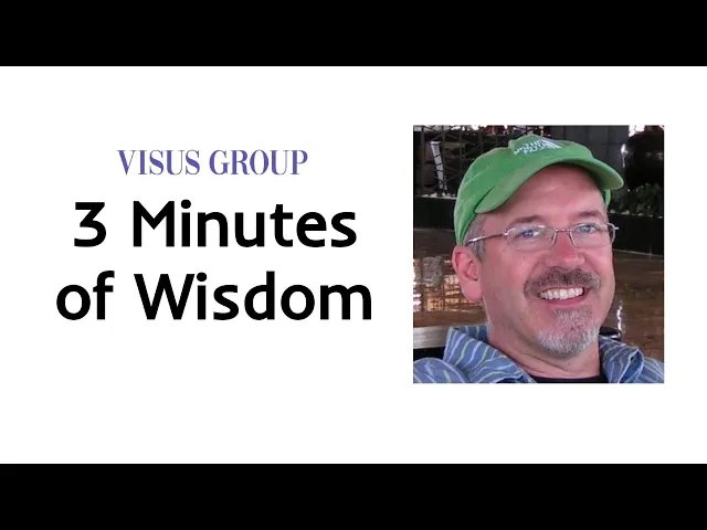 3 Minutes of Wisdom - Chad Cooper