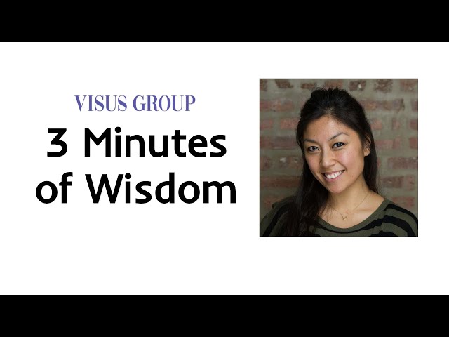 3 Minutes of Wisdom - Sasha Ongtengco