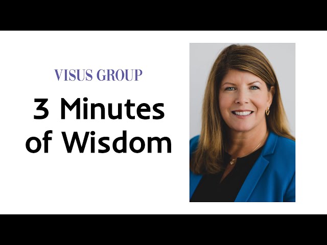 3 Minutes of Wisdom - Joanna Monroe