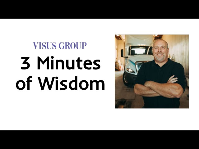 3 Minutes of Wisdom - Brian Howard