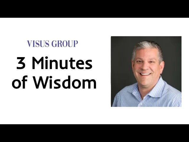 3 Minutes of Wisdom - Joe Madigan